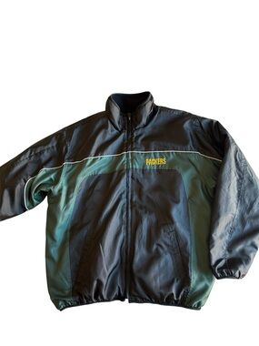 vintage Green Bay Packers Team NFL reversible jacket
